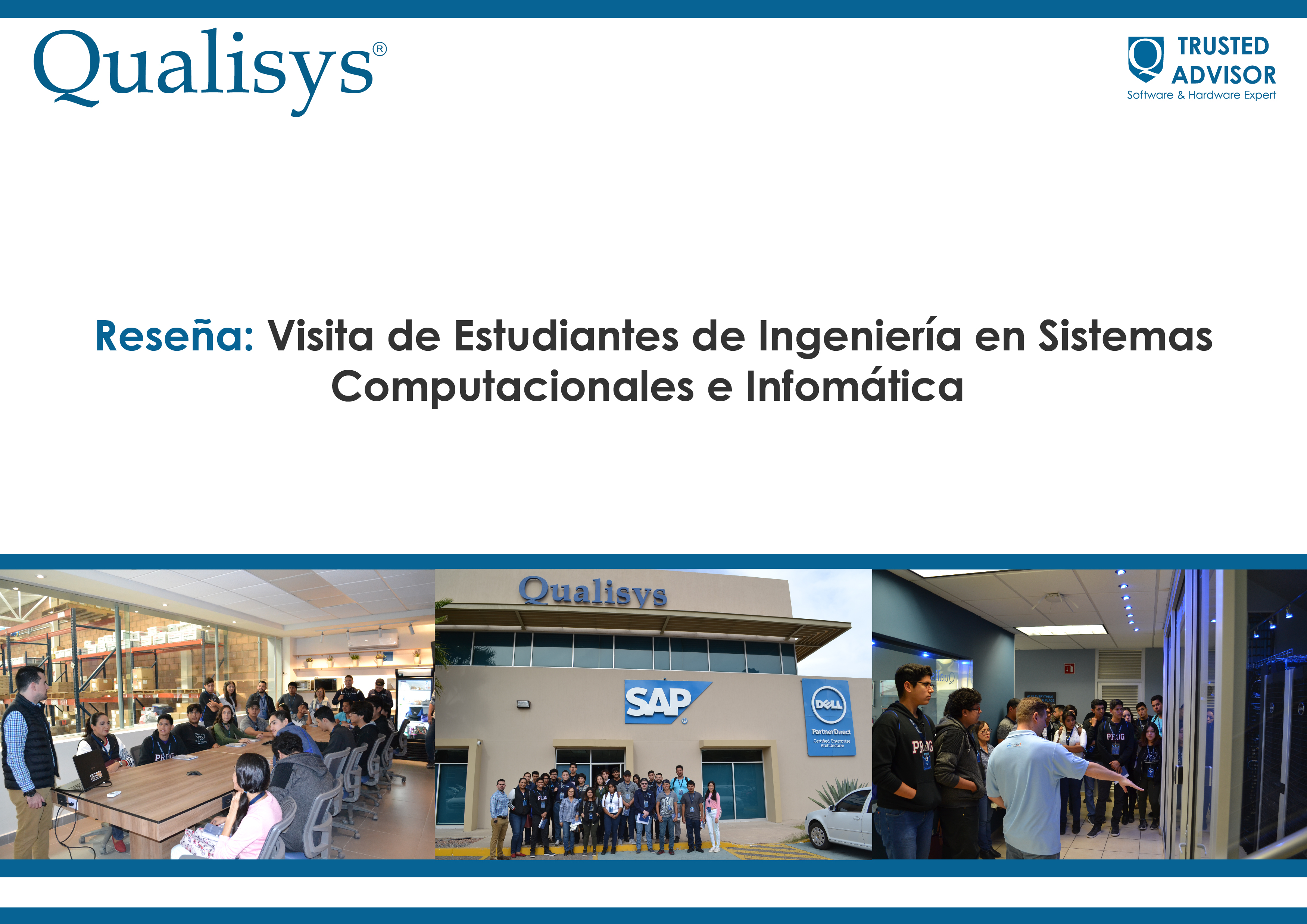 Reseña: Visita de Estudiantes del ITH de Ingeniería en Sistemas Computacionales e Informática - Image